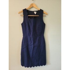J.Crew Navy Blue Cocktail Dress